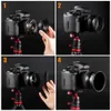 Altri filtri per obiettivi K F CONCEPT 18 set di anelli adattatori superiore e inferiore per filtro obiettivo della fotocamera 37-82mm 82-37mm per anello filtro fotocamera ND CPL UVL2403