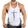 brand Gym Clothing Cott Singlets Canotte Bodybuilding Stringer Tank Top Men Fitn Shirt Muscle Guys Sleevel Vest Tanktop m4al#