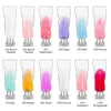 4 ml private label lipolie aangepaste bulk 12-kleuren ijs kubus lippen olieverplant fruitsmaak moisturizer glanzende mompelende vloeistof make-up