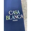 24SS Casablanca herenbroek nieuwe losse casual geborduurde letter casual broek casablanc met trekkoord