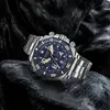FeelNever Sport nurka kwarcowy zegarek dla mężczyzn 316L Sapphire Sapphire Sapphire Big Diar Mens zegarki 500 m wodoodporne zegar ReliOJ hombre 240315