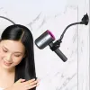 Dryers Hands Free Hair Dryer Holder 360 graden rotatie Flexibele haardroger Organiserende stand Stand Rack Zuiging Cup Pet verzorging