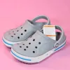 Designer Crocodile Summer Kinderschoenen Baby Kinderen TPR Fashion Outdoor Recreatie Zwart Wit Gray Nursing Hospital Slippers Sandalen