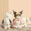 2024 VENDA HOT HOT LEVAÇÃO GOURA GOLT KUROMI PLUSH TOYS JOGOS CRIANÇAS PLAYMATES PLAY PLAY GORES DE DECOR