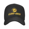 Ball Caps Custom Can Am Baseball Cap Männer Frauen Atmungsaktive BRP ATV Logo Trucker Hut Sport