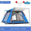 Tents and Shelters Windproof Fully Automatic Tent Quick Speed-open Large Camping Tent Instant Setup Rainproof Double Deck Sun Shelter 240322