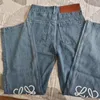 Jeans femininos designer calças jeans femininas pernas azul reta marca de luxo magro ajuste striaight streetwear emagrecimento jean calças soltas calças femininas