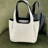 de Factory Handbag Store Verkocht door Echt lederen mand en emmertas 2024 Nieuw draagbaar met gevoel voor luxe Niche Modieus Dames