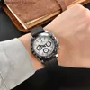 Wristwatches Mens chronograph VK63 Janese quartz movement 40mm custom waterproof electronic multifunctional watchC24325