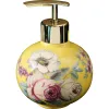 Dispenser Dispenser di sapone in schiuma in ceramica dipinta cinese Creatività Illustrazione di fiori Bottiglia di shampoo Accessori per la decorazione del bagno di casa