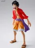 Figurines d'action 15 cm personnage Shf intégré singe D Luffy personnage d'action série PVC animation Ghost Island Battle Luffy modèle toyC24325