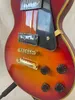 Czerwony Sunburst Custom Electric Guitar Gold Akcesoria