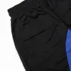 Shorts masculino rhude designer curto verão secagem rápida malha respirável cordão beachwear solto shorts esportivos para homem