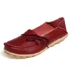Kadınlar için Ayakkabı Mokasenler Flats Kadın Mokakçıları Gerçek Deri Kadın Ayakkabıları Bale Hemşire Kadın Ayakkabıları Artı Boyut 240320