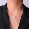 Pendentif Colliers Unift Haricot Haricots Ras Du Cou En Acier Inoxydable Femmes Collier Chaîne De Cou À La Mode Minimaliste Bijoux Chanceux Cadeau Pour Maman Fille