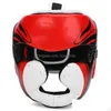 Equipaggiamento protettivo Casco da boxe Addensare Karate Muay Thai Guanti De Boxeo Lotta Mma Sanda Guardia facciale Arti marziali Protec2727042 Drop D Dhiq8