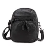 Sacos de ombro feminino 2024 macio casual pequena aba crossbody saco clássico sólido zíper bolsas mulher mensageiro sac femme