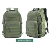 Backpack Outdoor Cycling And Running 41L Oxford Cloth Waterproof Black Khaki Military Green Multifunctional Tactical