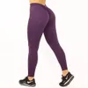 Calça de ioga de nylon v traseira para mulheres scrunch butt yoga leggings workout academia de academia sexy sports legging ativo desgaste 240319