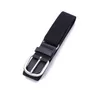 Belts Youth Athletic Belt Baseball Softball Set With Adjustable Length Elastic Alloy Buckle Solid Color Imitation For Boys