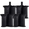 Gazebos 4 PCS Jardin Sac de Sable Robuste pour Gazebo Pied Jambe Pieds Poids Sac de Sable Oxford Tissu Chapiteau Tente de fête imperméable Durable