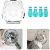 Toilettage Nouveau museau pour chat casque pour chat capuche réglable muselière anti-morsure respirante empêche le chat petit chien de mordre pour le toilettage des petits animaux