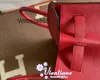 Женская сумочка BK L Новая сумка внешнего шва 30 см национальный флаг красный Rouge Casaque Epsom Cowhide Silver Guckle