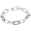 Armreifen mich Styling Frischwasser kultiviert Perle Linkkette Armband 925 Sterling Silber Armreif Fit Original beliebter Perlencharme DIY Juwely