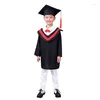 Clothing Sets June 1st Children's Doctoral Dress Kindergarten Bachelor's Graduation Chorus Performance