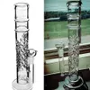 15.7inchs Big Glass Bong Water Pipes Hookahs Shisha Glass Dab Rigs Percolator Water Bongs With 18mm Bowl