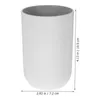 Mugs 2 st munvatten Cup Travel Tumbler Brush Container Cups Tandborstehållare Badrum Dricker