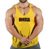 Mens Tank Tops Shirt Gym Tank Top Fitn Clothing Vest Sleewel Cott Man Canotte Bodybuilding Ropa Hombre Man Clothes Wear 06ZX#