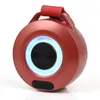 New waterproof Bluetooth speaker Portable wireless speaker riding pendant LED seven-color light small speaker