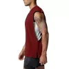 Nieuwe Fi Mesh Open Side Afgesneden Gym Tank Top Mannen Bodybuilding Sleevel Shirts Fitn Kleding Casual Singlets Workout Vest c5nT #