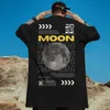 FI Erkekler için Yeni T-Shirts 3D Celestial Planet Baskı Erkek Giyim Sıradan Kısa Kişeli Büyük Boyut Tişört Sokak Harajuku Tees T4C8#