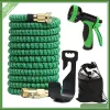 Reels Expandable Garden Water Hose, Double Metal Connector, High Pressure, PVC Reel, Magic Water Pipes, Farm Irrigation, Car Wash