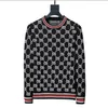 Mens Sweaters Fashion Men's Casual Round Long Sleeve Sweater Men Women Letter Printing Sweaters