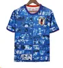 2024 Giappone Maglie da calcio Cartoon Player versione ISAGI ATOM TSUBASA MINAMINO HINATA DOAN KUBO ITO MITOMA 23/24 Uniforme giapponese 2023 Maglia da calcio Drago cinese