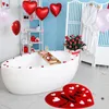 Ковры коврики на день святого Валентина коврик для ванной без скольжения