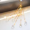 Decorazioni Crystal WindChimes Star Moon Ciondolo esagono prismi Sun Light Catcher Garden Finestra Wedding Hanging Droping Decor Home Decor Chime