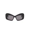 Lunettes de soleil femmes populaires tendance Vintage oeil de chat petit cadre noir lunettes carrées LW40128I mode papillon lunettes de soleil dames lunettes