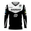 GASGAS Motorrad Reiten Kleidung Downhill-Bike MTB Jersey Herren Langarm Radfahren Shirt Maillot Ciclismo Hombre 240321