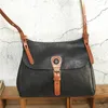 Damestas Realer Designer Modemerk Vintage lederen portemonnees en handtassen Crossbody schoudertassen voor dames 2024 Hbags s