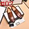 2024 novo 39Model 2024 Top Quality Mens Designer Dress Shoes Mocassins Formais Sapatos de Couro Masculino Camurça Homens Casamento Homem Luxo Trabalho Social Business Mocassins Tamanho 38-46