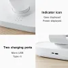Irrigateur Xiaomi Youpin Électrique USB Rotation Automatique Ventilateur De Bureau 4000mAh Climatiseur De Refroidissement De L'air Rechargeable 4 Vitesses Vent Silencieux pour Le Bureau