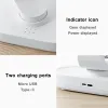 Irrigator Xiaomi YouPin Electric USB Auto Rotation Desktop Fan 4000MAh Uppladdningsbar luftkylningsbalsam 4 Speed ​​Wind Silent For Office