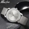 Miss Watches For Women Elegant Casual Silver Color Lady Watch for Woman Luxury Brand Evening Dress Clock Relogio Feminino 210720257K