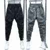 Pantalones de carga hombres streetwear cott joggers hip hop fi pantalones de chándal masculino casual pantalones harem verano harajuku pantalones hombres mujeres p1it #