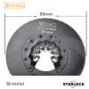 Zaagbladen 80mm Bimetallic Hlaf Circle Segment Oscillating Saw Blades for Wood Nail Soft Metal Starlock Plunge Multi Tools Saw Blade