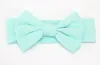 Headwear Wholesale Children's Cotton Hair Belt 16 Colors European and American Big Butterfly Bow Baby Elastic Headband free delivery LL
